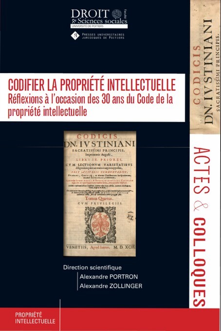 Kniha Codifier la propriété intellectuelle Zollinger