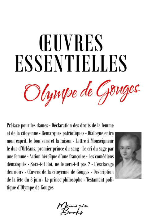 Knjiga Les ?uvres essentielles d'Olympe de Gouges de Gouges