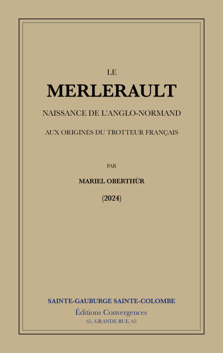 Knjiga Le Merlerault Oberthür