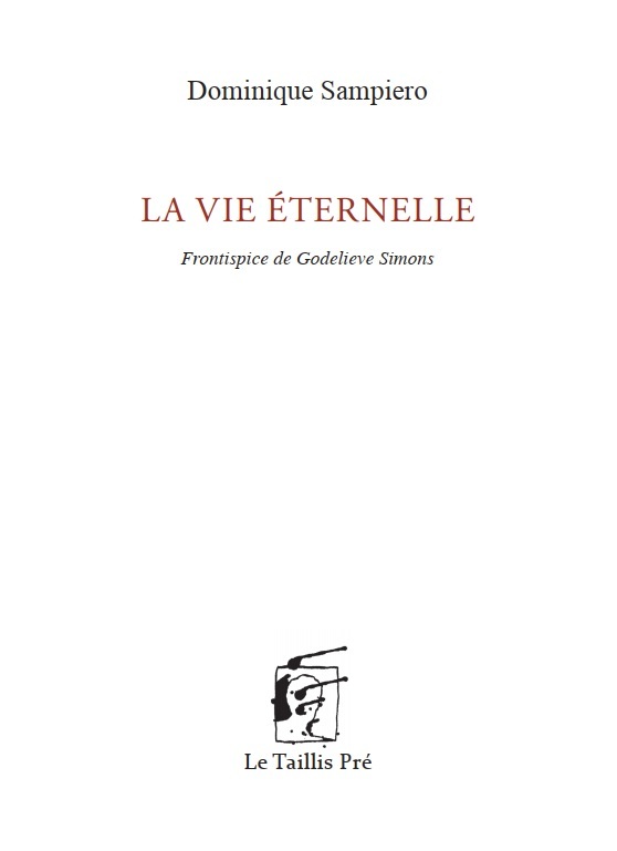 Buch La vie éternelle Sampiero Dominique