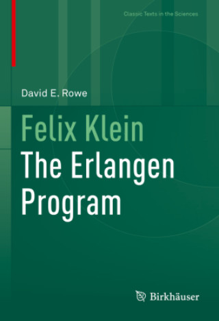 Book Felix Klein David E. Rowe