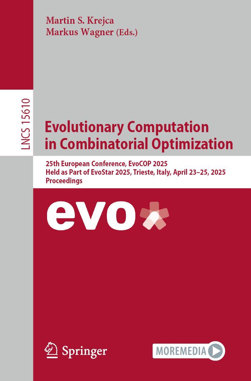 Βιβλίο Evolutionary Computation in Combinatorial Optimization Martin S. Krejca