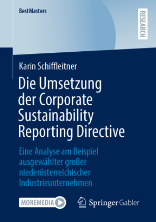 Kniha Die Umsetzung der Corporate Sustainability Reporting Directive Karin Schiffleitner