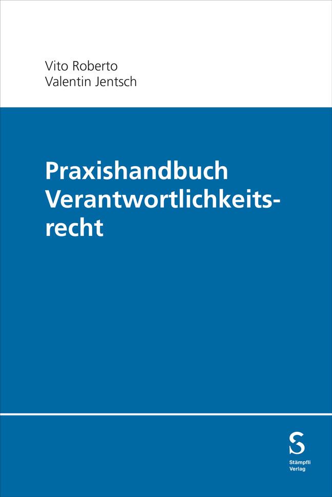 Knjiga Praxishandbuch Verantwortlichkeitsrecht Valentin Jentsch