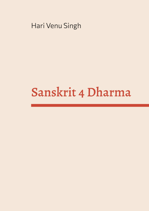 Knjiga Sanskrit 4 Dharma Hari Venu Singh
