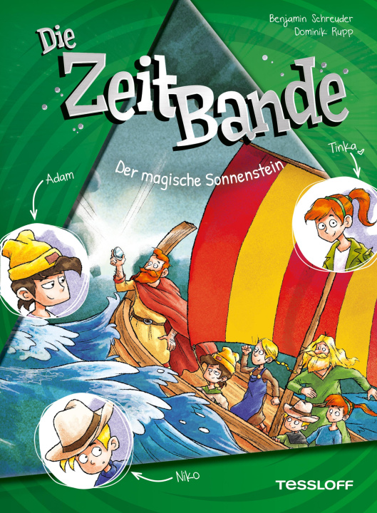 E-book Die ZeitBande. Band 3. Der magische Sonnenstein Benjamin Schreuder
