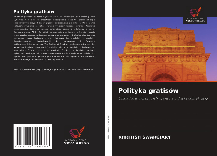 Knjiga Polityka gratisów Khritish Swargiary