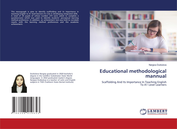 Knjiga Educational methodological mannual Nargiza Duldulova