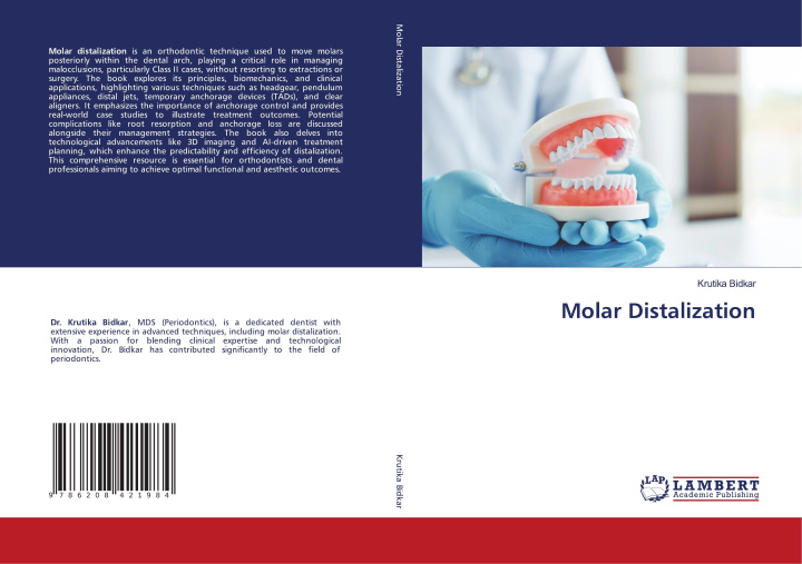 Knjiga Molar Distalization Krutika Bidkar