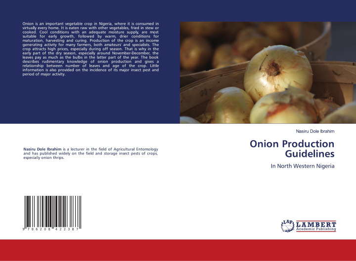 Knjiga Onion Production Guidelines Nasiru Dole Ibrahim