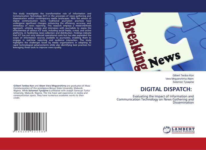 Книга DIGITAL DISPATCH: Vera Mnguershima Akem