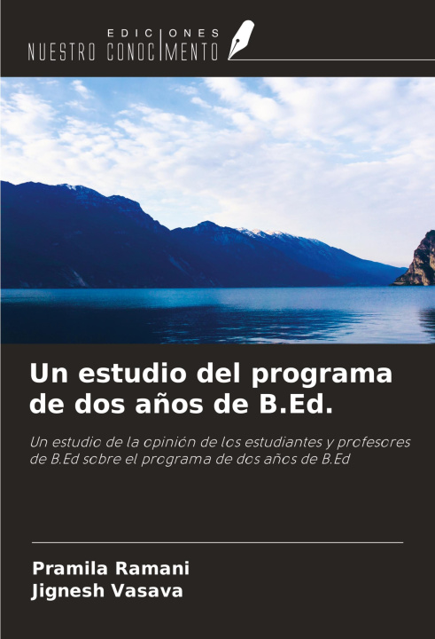 Knjiga Un estudio del programa de dos a?os de B.Ed. Jignesh Vasava