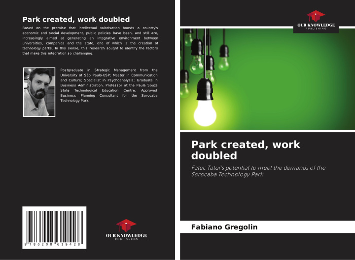 Knjiga Park created, work doubled Fabiano Gregolin
