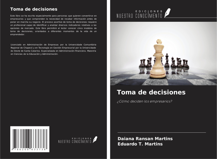 Kniha Toma de decisiones Eduardo T. Martins