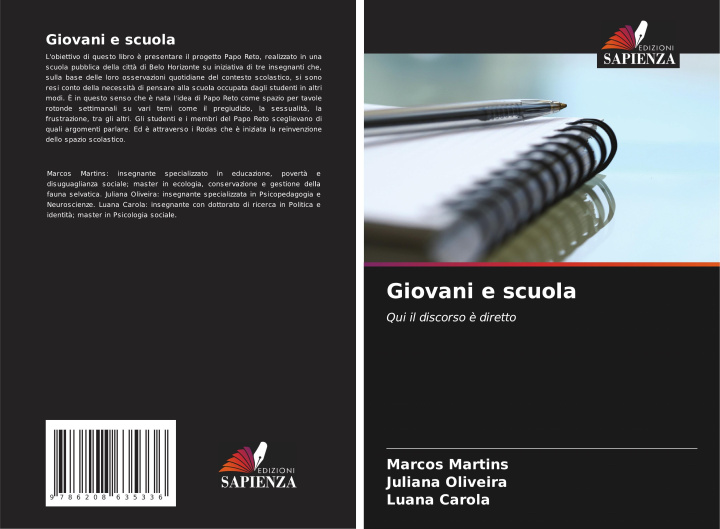 Boek Giovani e scuola Juliana Oliveira