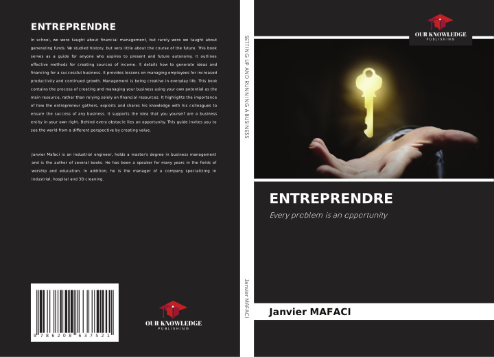 Kniha ENTREPRENDRE Janvier MAFACI