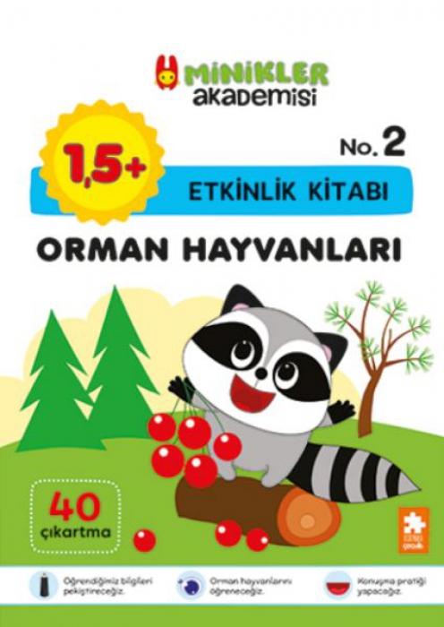 Kniha Orman Hayvanlari Etkinlik Kitabi - Minikler Akademisi - 2 