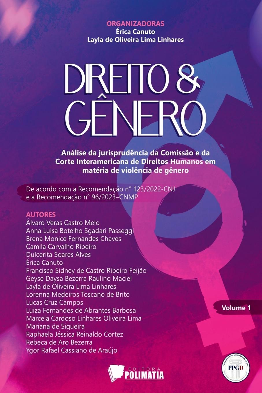 Kniha Direito E G nero Canuto / Layla De Oliveira Lima Linha...