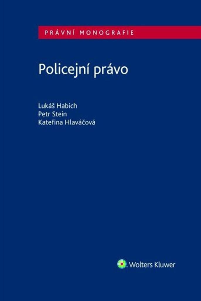 Kniha Policejní právo Lukáš Habich