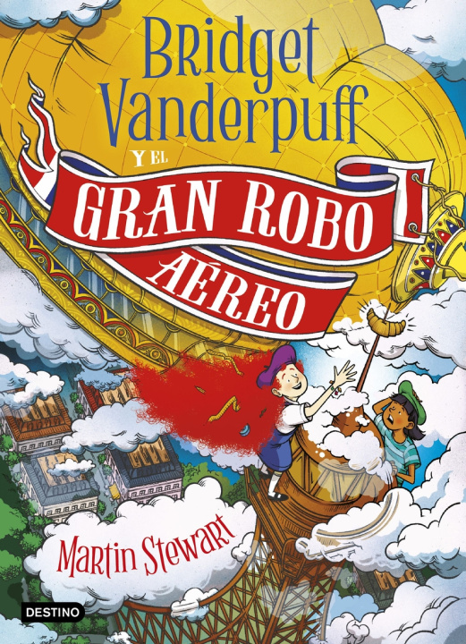 Kniha Bridget Vanderpuff 3. Bridget Vanderpuff y el gran robo aéreo Martin Stewart