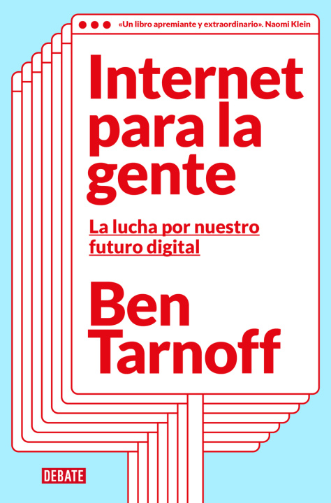 Buch Internet para la gente Ben Tarnoff