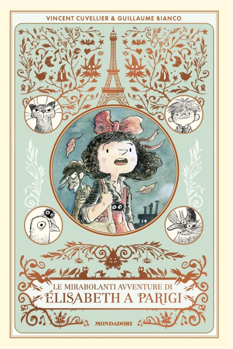 Kniha mirabolanti avventure di Elisabeth a Parigi Vincent Cuvellier