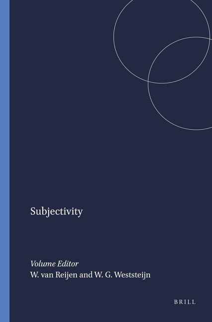 Kniha Subjectivity 