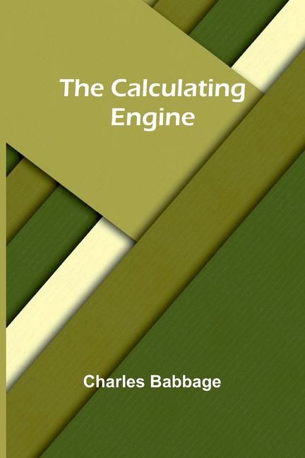 Kniha The calculating engine Charles Babbage