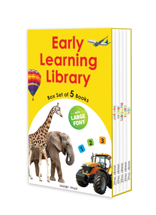 Kniha EARLY LEARNING LIBRARY Wonder House Books