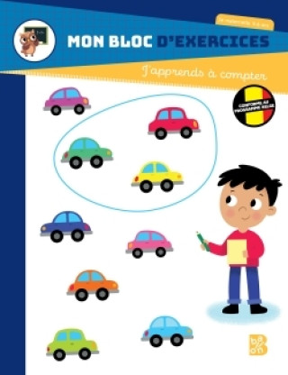 Knjiga Mon bloc d'exercices J'apprends à compter 5-6 ans 