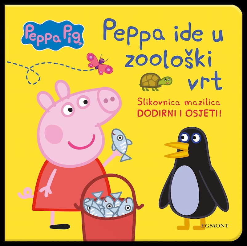 Kniha Peppa ide u zoološki vrt 