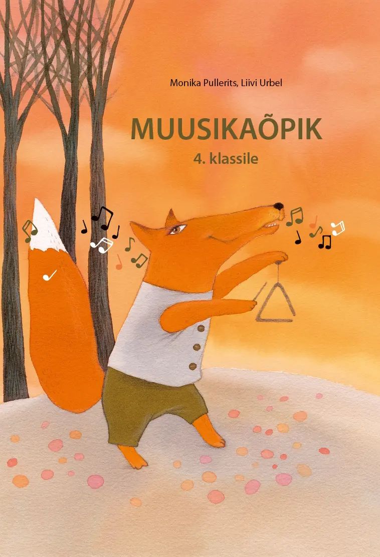 Knjiga Muusikaõpik 4. Klassile Monika Pullerits