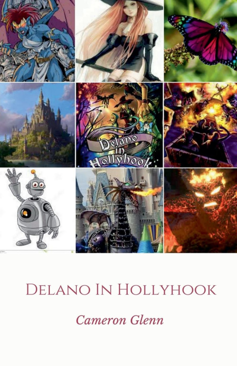Kniha Delano in Hollyhook Cameron Glenn