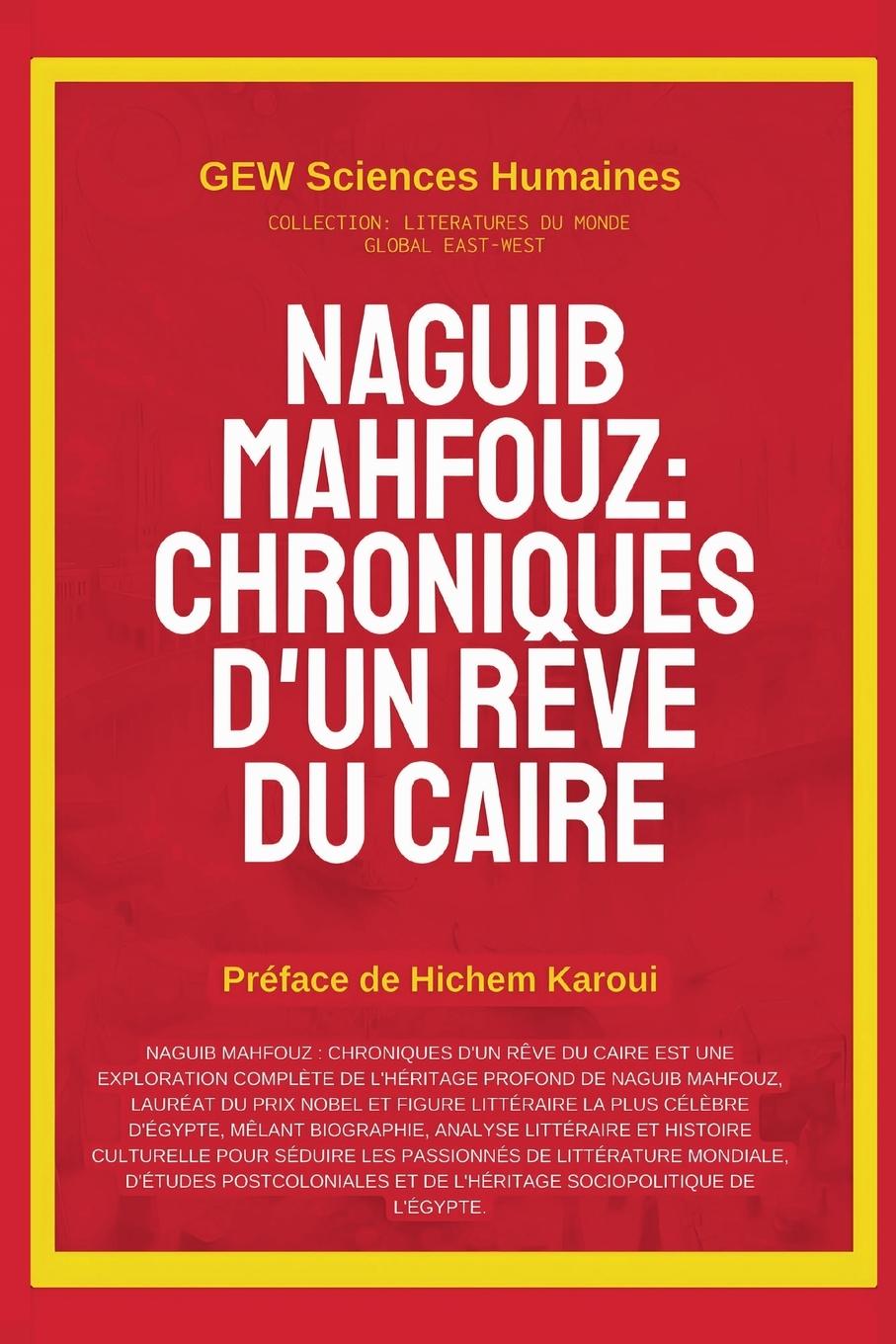 Kniha Naguib Mahfouz GEW Sciences humaines