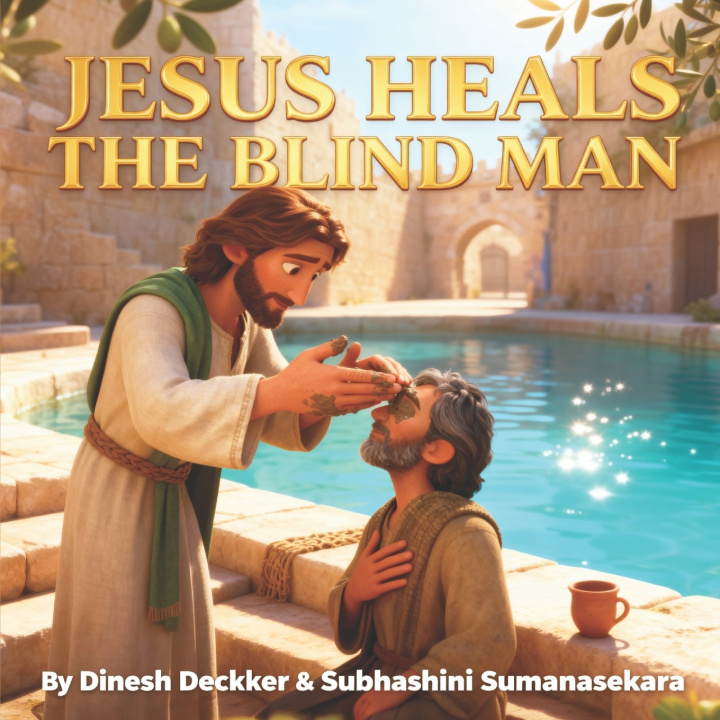Kniha Jesus Heals the Blind Man Dinesh Deckker