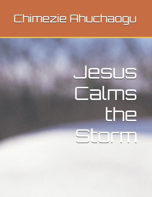 Kniha Jesus Calms the Storm Chimezie Godwin Ahuchaogu