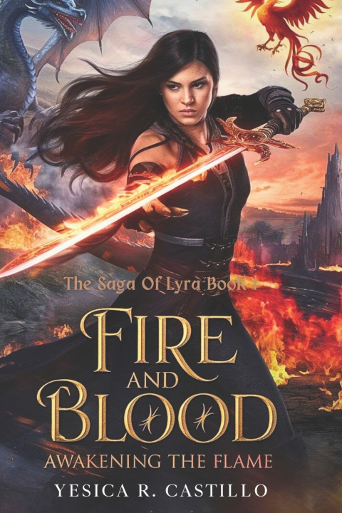 Kniha Fire & Blood Yesica R Castillo