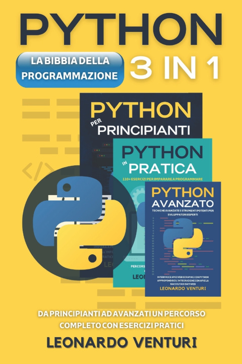 Kniha La Bibbia della Programmazione Python 3 in 1 Leonardo Venturi