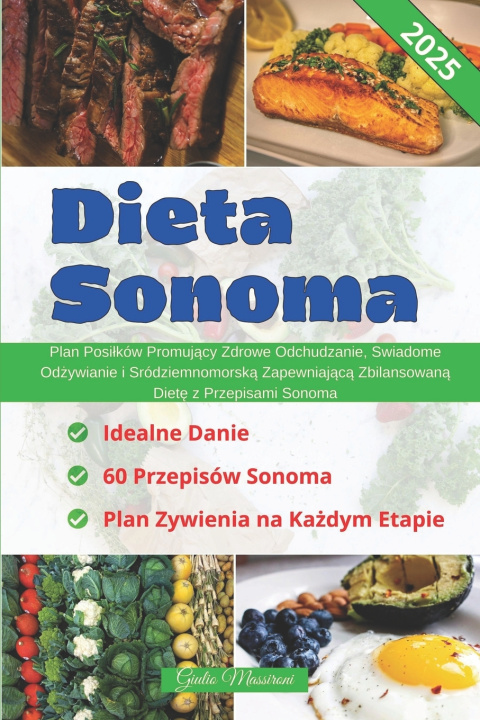 Kniha Dieta Sonoma Giulio Massironi