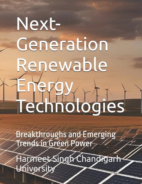 Kniha Next-Generation Renewable Energy Technologies Harmeet Singh Chandigarh University