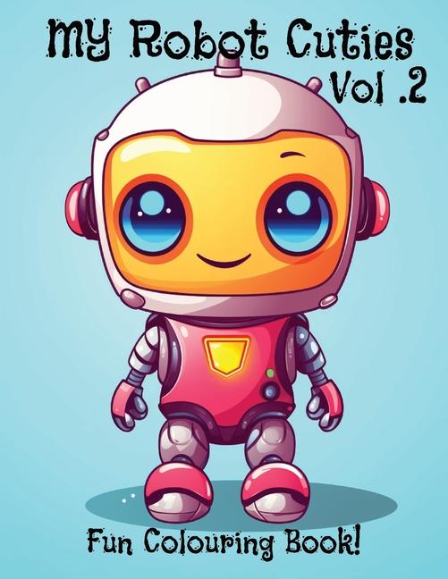 Kniha My Robot Cuties NYU's Colouring Books
