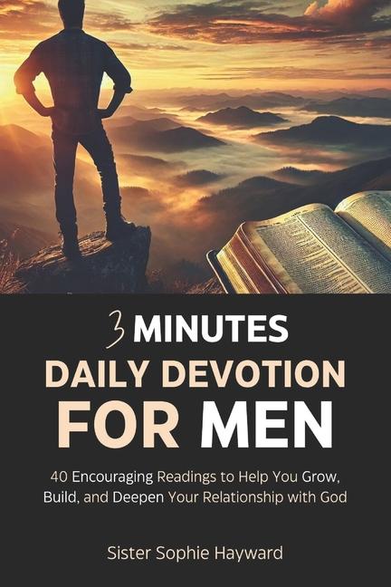 Kniha 3 Minute Daily Devotion for Men Sister Sophie Hayward