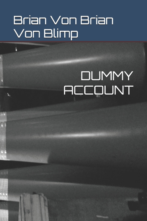Kniha Dummy Account Brian Von Brian Von Blimp