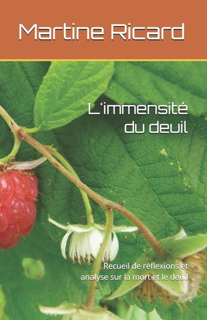 Knjiga L'immensité du deuil Martine Ricard