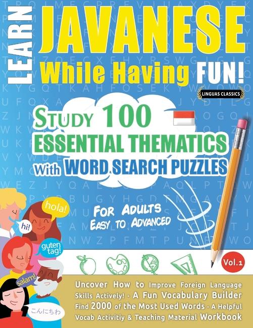 Knjiga Learn Javanese While Having Fun! - For Adults LINGUAS CLASSICS