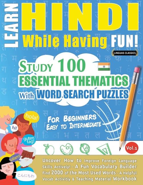 Kniha Learn Hindi While Having Fun! - For Beginners LINGUAS CLASSICS