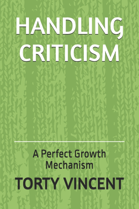 Kniha Handling Criticism TORTY VINCENT