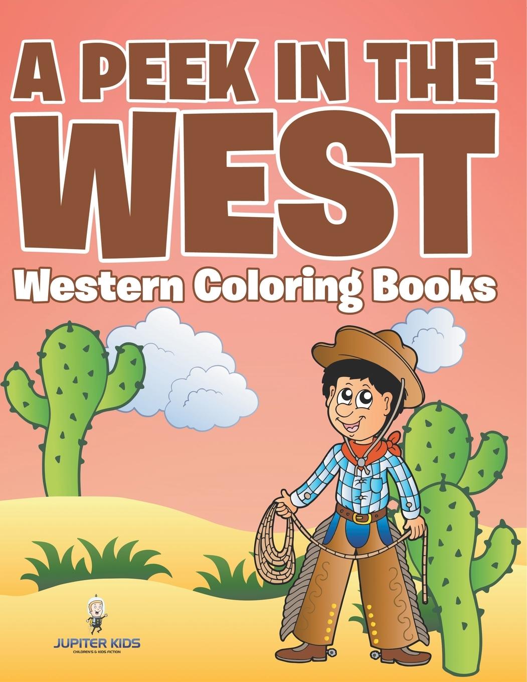 Kniha A Peek in The West Jupiter Kids