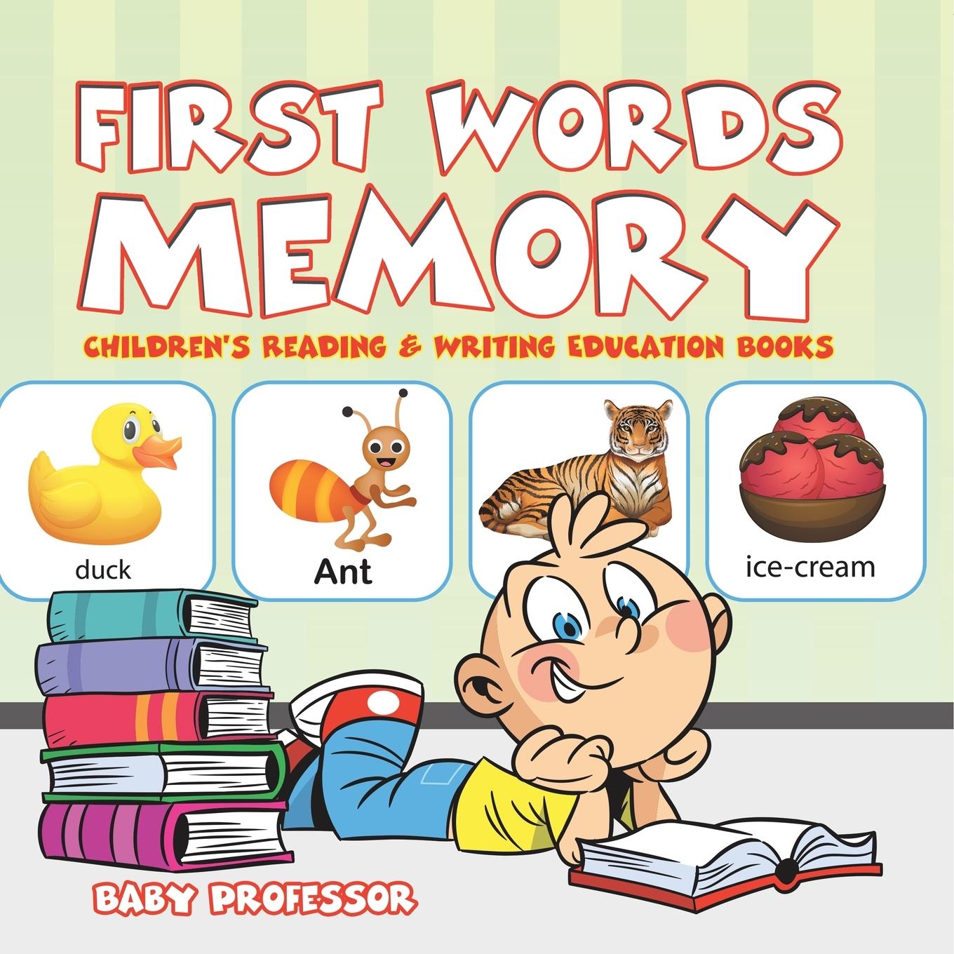 Kniha First Words Memory Baby Professor