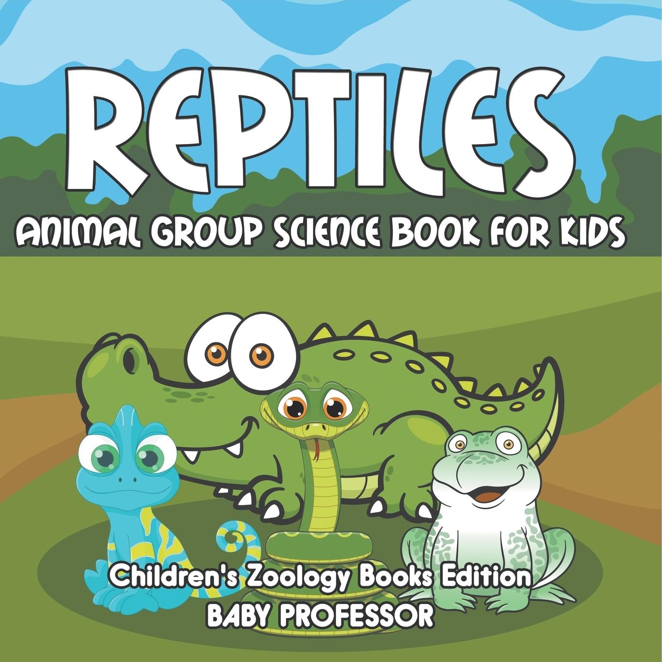 Kniha Reptiles Baby Professor